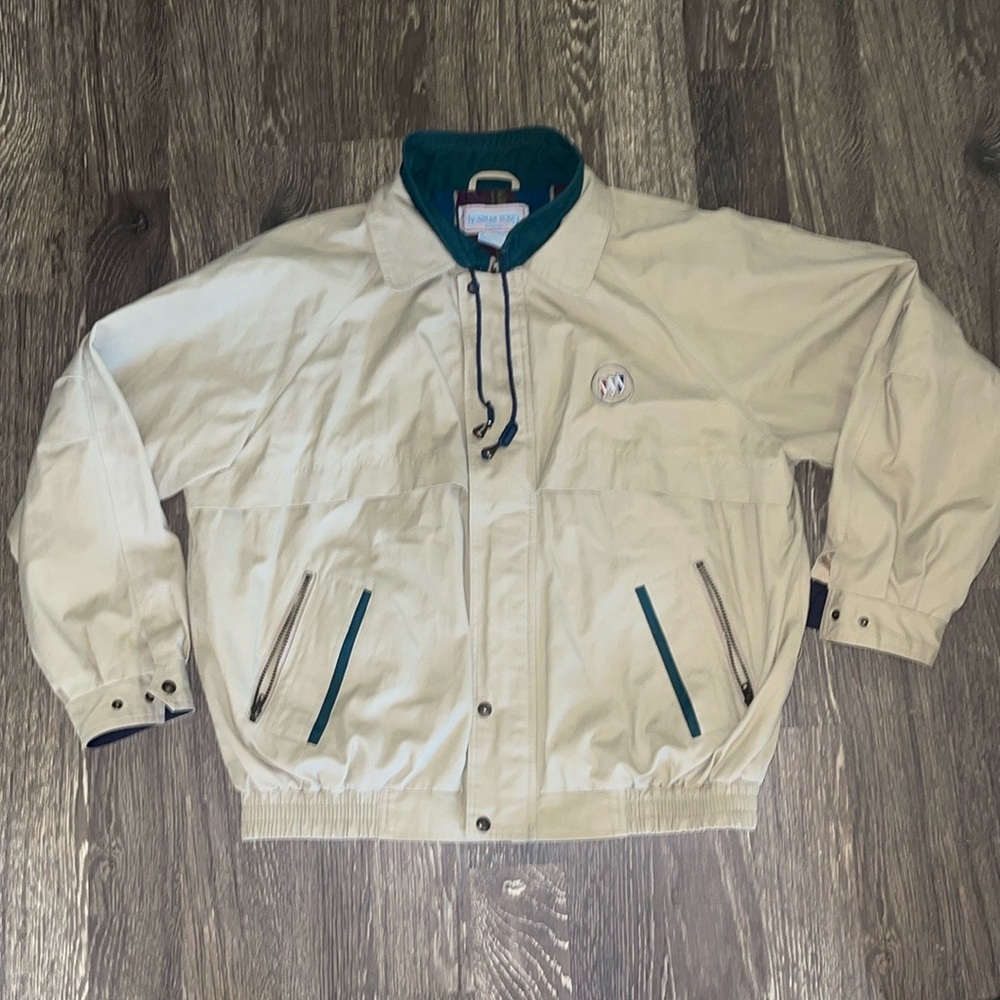 Norman Todd Classic Bomber Jacket - Size: XXL -Khaki/hunter green